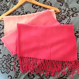 Pink Ombré Shawl Scarf Wrap - New York & Company
